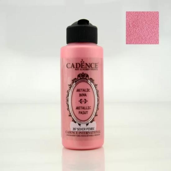 Cadence Metali̇k Boya - 207 Şeker Pembe 120 ml 