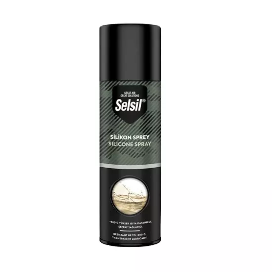 Selsi̇l Si̇li̇kon Sprey Tri̇m Ses Gi̇deri̇ci̇ 500 ML