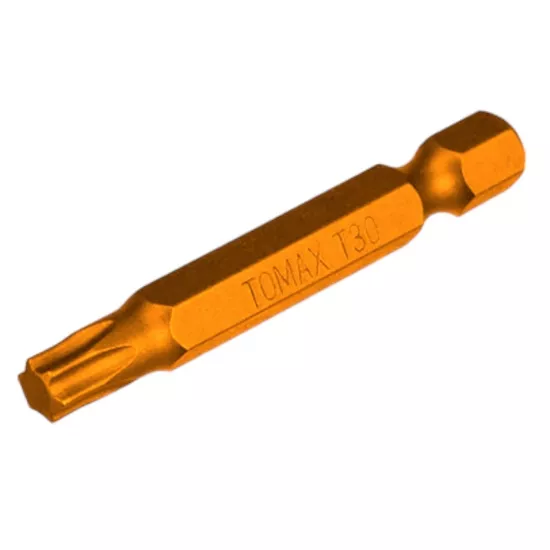 Tomax Titanyum Torx Uçlu Bits Uç T30 X 50 Mm (1 Adet)