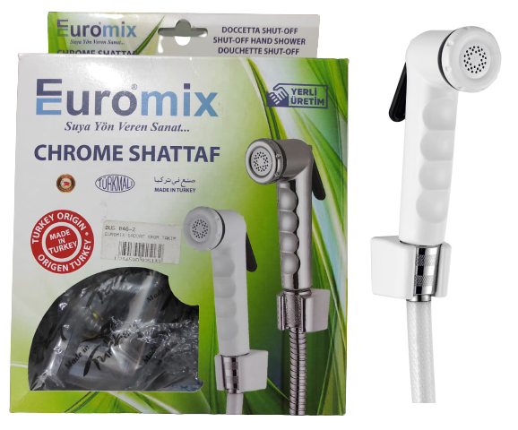 Euromi̇x Taharetmati̇k Şaddaf Takımı Plasti̇k Taharatmati̇k Seti̇ 