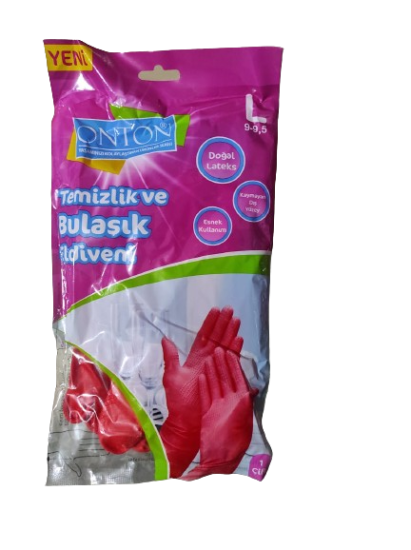 Onton Temizlik Ve Bulaşık Eldiveni L 9-9.5