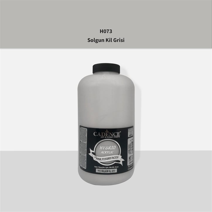 Cadence Multi̇surface Hybri̇d Akri̇li̇k Boya - Solgun Kül Gri̇si̇ 2 Li̇tre 