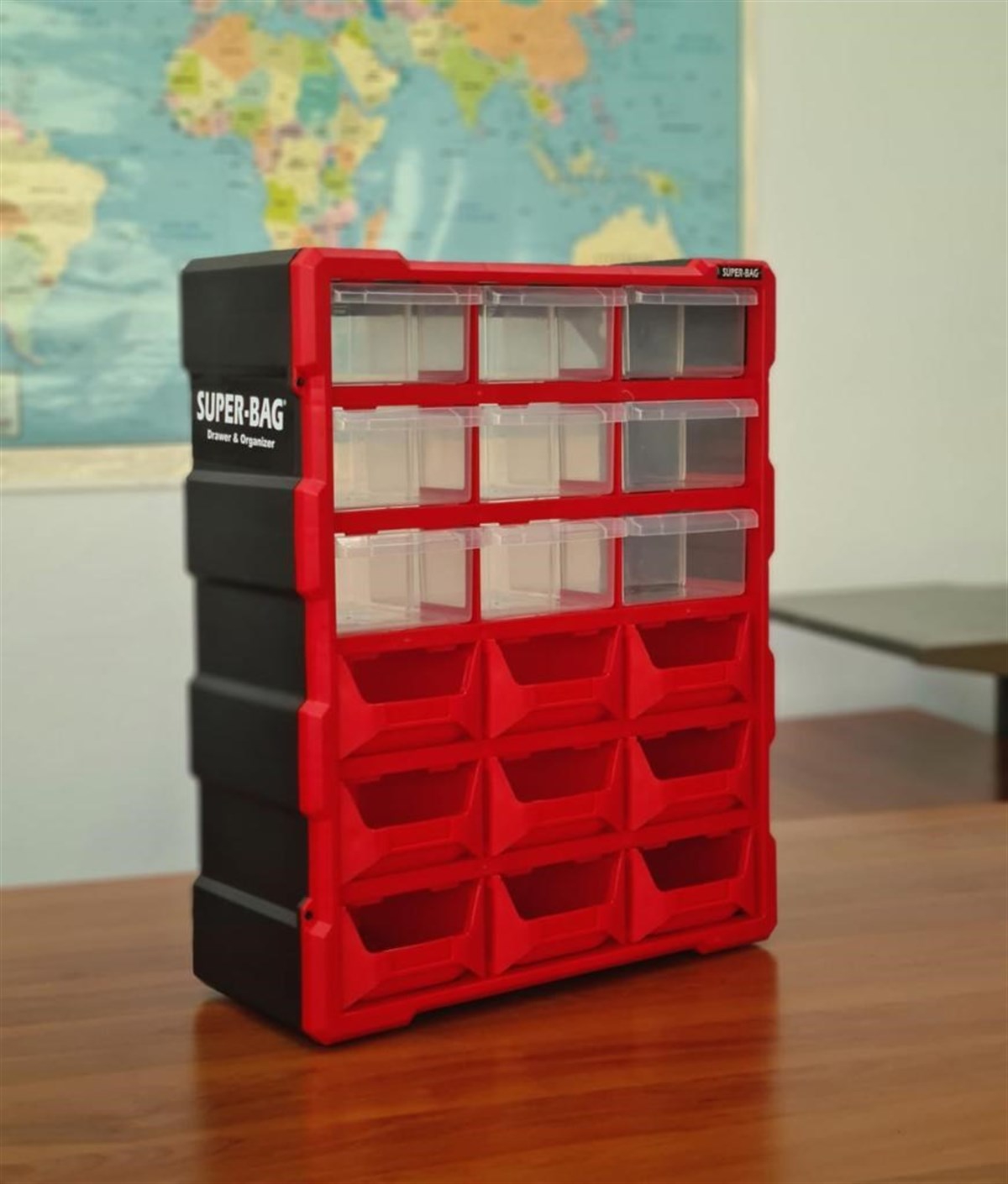Superbag 18’li̇ Monoblok Avadanlık Çekmece Seti 