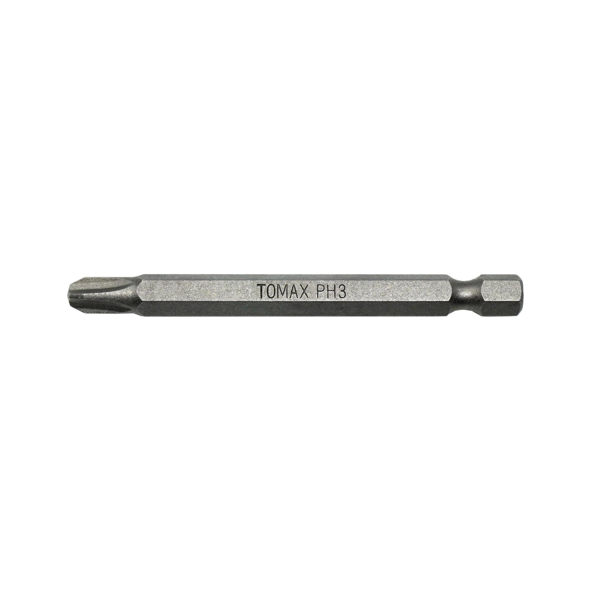 Tomax Yıldız Mıknatıslı Bits Uç Ph3 X 75 Mm ( 2 Adet )