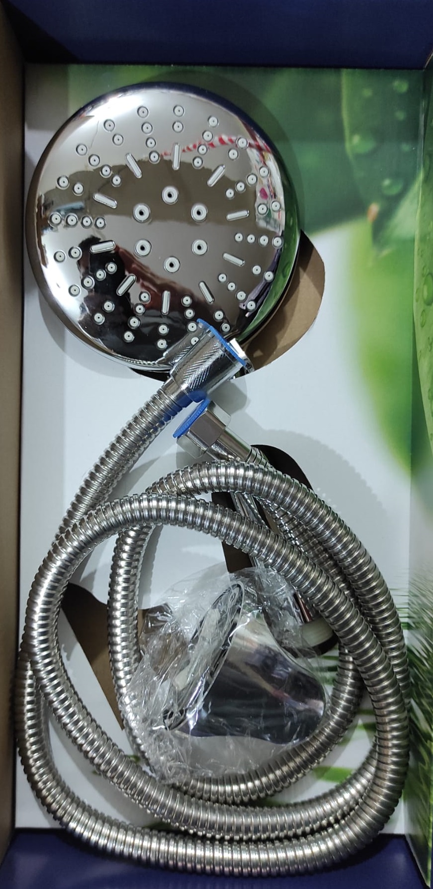 Beyazsu Duş Seti Takımı ( Başlık + Çift Örgülü Hortum + Mafsal )