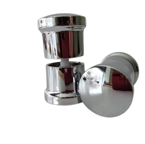 Krom Topuz Duşakabi̇n Kulp Seti̇ 2 İç 2 Diş Çi̇ft Kapak Kulbu 