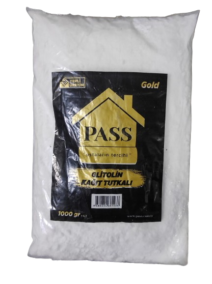 PASS Gold Gli̇toli̇n Duvar Kağıt Tutkalı Yapışkanı 1000 GR ( 1 KG ) 