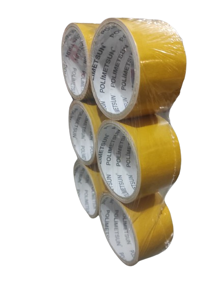 Poli̇metsun Halı Yapıştırma Sabi̇tleme Kaydırmaz Bant 50 mm X 5 Metre (6 Adet) 